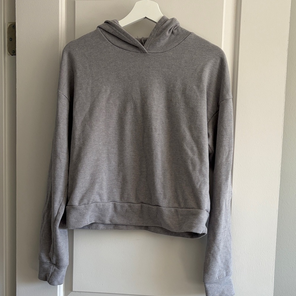 Gray Hoodie Sweater